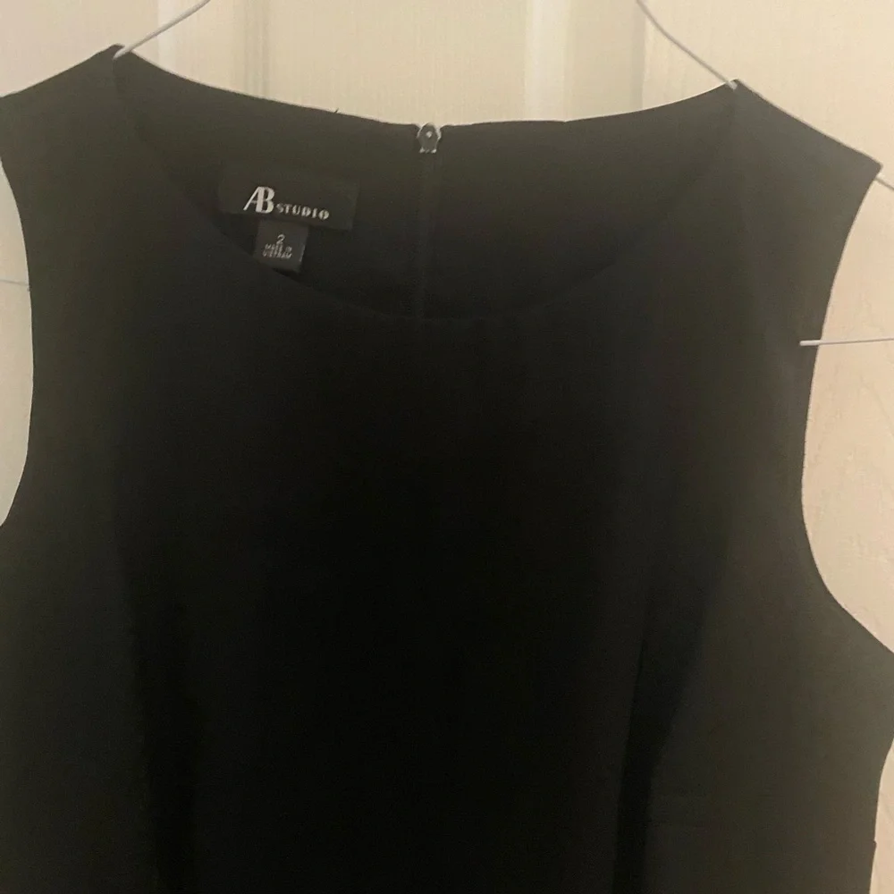 AB Studio Little Black Dress Size 2 - Picture 3 of 4